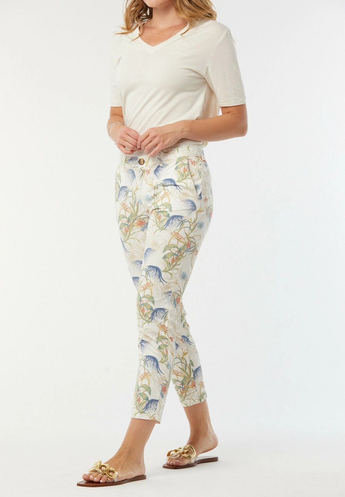 Lee Cooper Jemila - Pantalon Classique - Marshmallow 5 Lee Cooper Jemila - Pantalon Classique - Marshmallow – Image 5